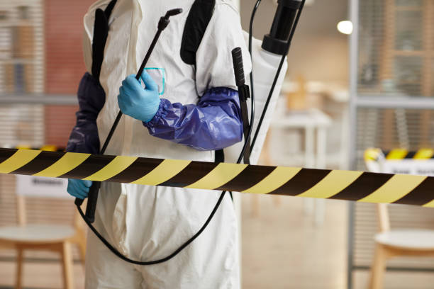 Professional Biohazard technician working in Foristell, MO